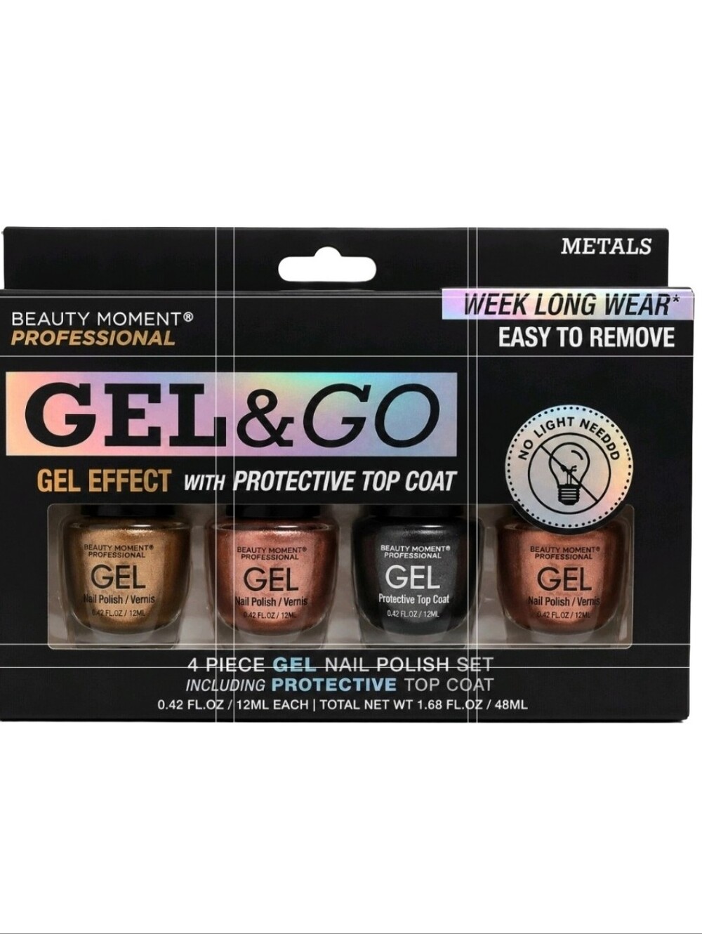 Gel Effect Nail Tools Set Long-Lasting Colors